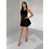 Čierne tenisové krátke šaty ROUTALA
