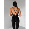 Čierny športový push up overal ELANTRA