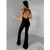 Čierny tvarujúci športový overal WOLTERA