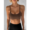 Hnedá športová joga podprsenka KOWALA