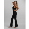 Čierny tvarujúci shape dlhý overal ZALENA