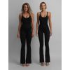 Černý tvarující shape dlouhý overal ZALENA (Veľkosť L)