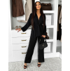 Čierny voľný nohavicový kostým KLAVONIX