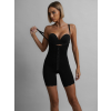 Čierny zoštíhľujúci sťahujúci korzet overal OLWENA