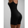 Čierny zoštíhľujúci sťahujúci korzet overal OLWENA