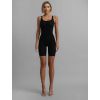 Černý zeštíhlující stahovací overal FELINA (Veľkosť L)