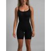 Černý zeštíhlující stahovací overal FELINA (Veľkosť L)