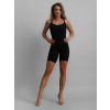 Černý zeštíhlující stahovací overal FELINA (Veľkosť L)