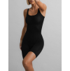 Čierny zoštíhľujúci sťahujúci overal FELINA