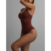Hnědé zeštíhlující stahovací body YONDREL (Veľkosť L)