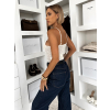 Krémové elegantní body ORRAVE na ramínka (Veľkosť M/L)