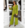 Zelený voľný nohavicový kostým KLAVONIX
