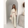 Krémová stylová tepláková souprava NORYZA (Veľkosť ONESIZE)