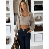 Béžový sveter CRELYSA s topom