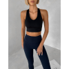 Čierna športová podprsenka top DALURE