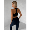 Čierna športová podprsenka top DALURE