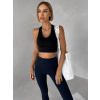 Čierna športová podprsenka top DALURE
