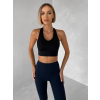 Čierna športová podprsenka top DALURE
