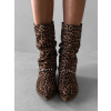 Leopardie kovbojky nízke čižmy ZEPHYR na kline