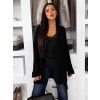 Černý svetrový oversize cardigan RATALA (Veľkosť ONESIZE)