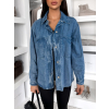 Modrá džínová denim košile TENRIS (Veľkosť ONESIZE)