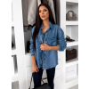 Modrá džínová denim košile TENRIS (Veľkosť ONESIZE)