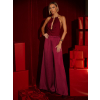 Vínové elegantní body AVRILEX s výstřihem (Veľkosť M/L)