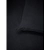 Černé saténové povlečení EMILLY - 140x200 | 70x90 (Veľkosť 140x200 + 70x90)