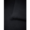 Čierne saténové obliečky EMILLY - 140x200 | 70x90