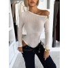Krémové elegantní body JELVORA (Veľkosť M/L)