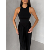Čierne spoločenské tvarujúce šaty ALYRION