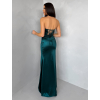 Smaragdové spoločenské korzetové šaty ZONTIRE