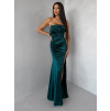 Smaragdové spoločenské korzetové šaty ZONTIRE