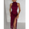 138996 4 vinove krajkovane saty purely s vleckou