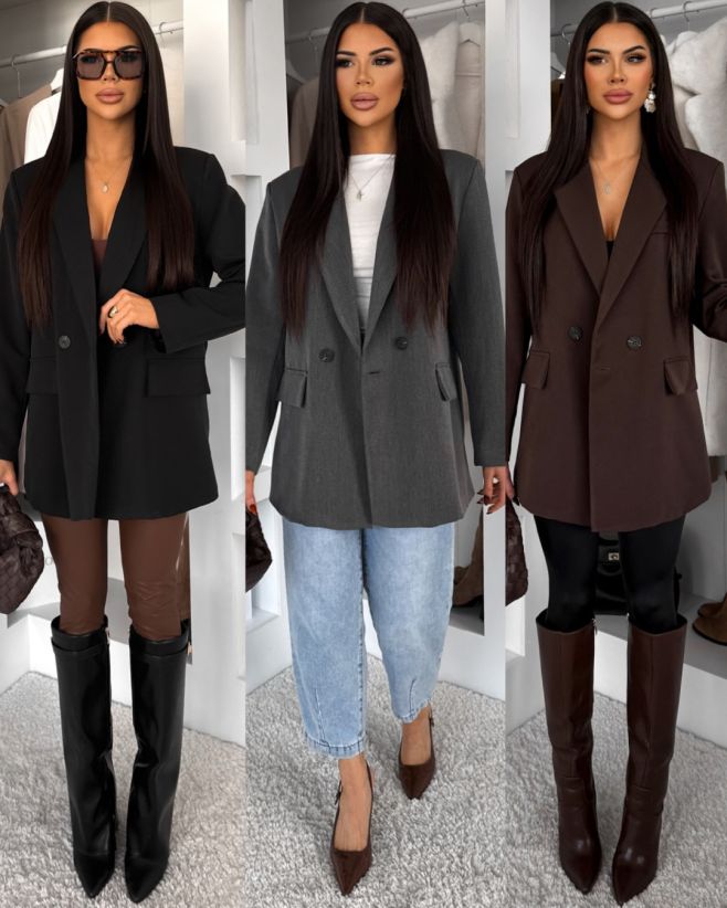 ✨ Oversize saka GARMONI, která pozvednou každý outfit ✨ Dokonalý základ šatníku je zpět – stylová oversize saka v hnědé,...